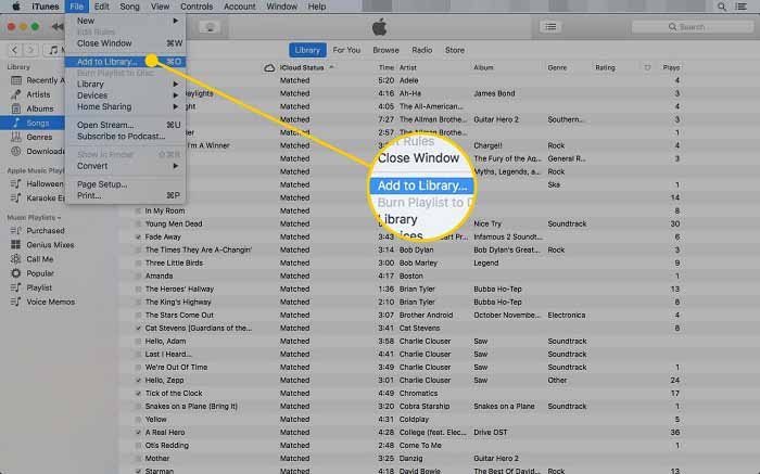 Add downloaded Amazon Music to iTunes on Mac