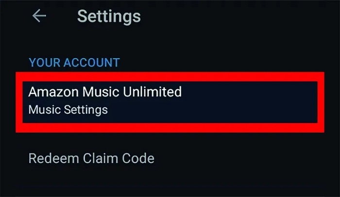 Cancel your Amazon Music Unlimited subscription on Android