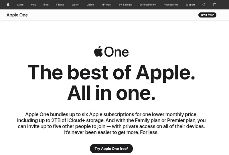 Get Apple One with Free Apple Music - 1 Month