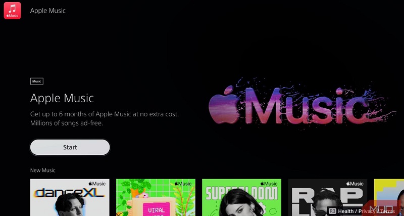 Get up to 6-month free Apple Music on PS5