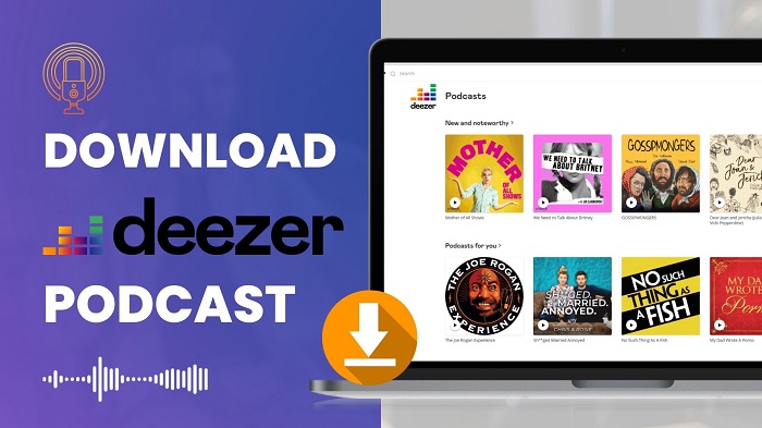 download podcast from deezer