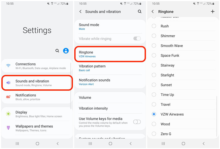 Make Deezer Music as ringtone on Android