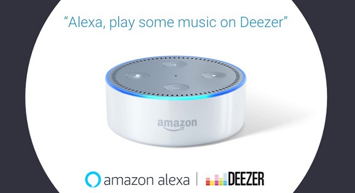 play deezer music on alexa