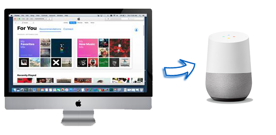 Stream Apple Music to Google Home