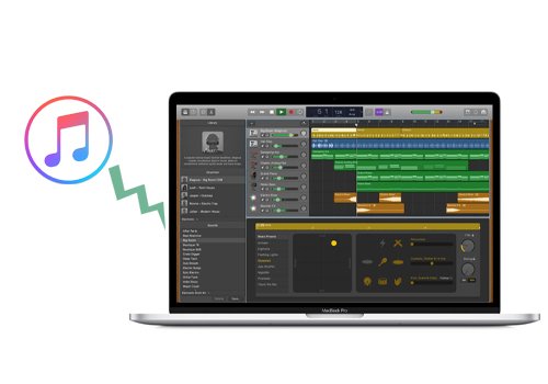 Load Apple Music to GarageBand