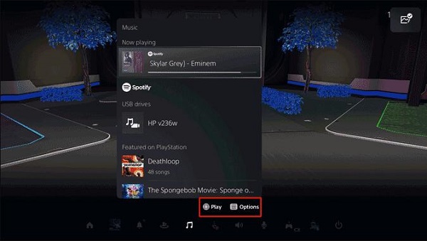 Play Music on Spotify While Playing Games on PS5