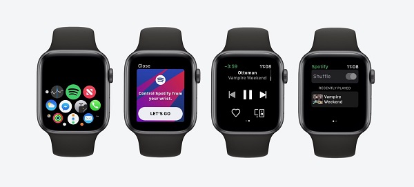 Apple watch cellular chacun spotify