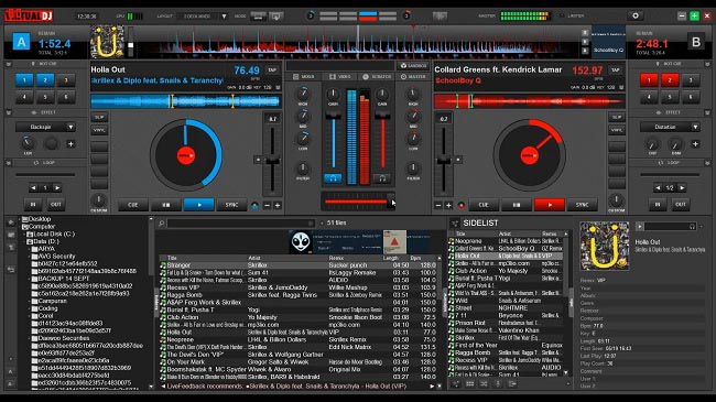 virtual dj mac no itunes library in that location