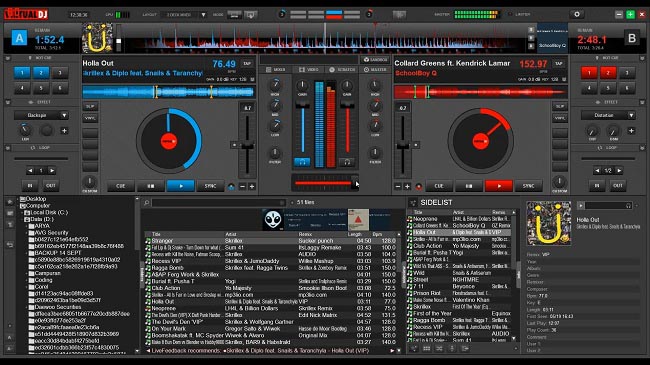 Virtual dj and apple music