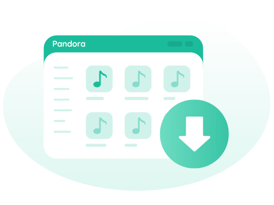 does pandora offer free music downloads