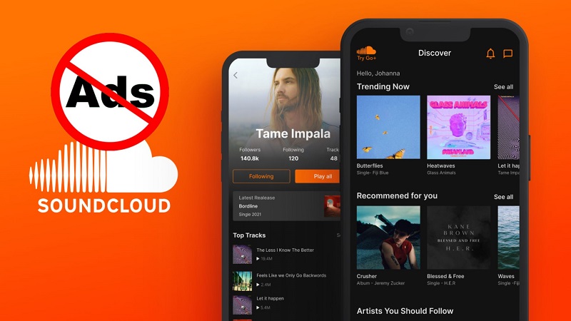 block ads on SoundCloud