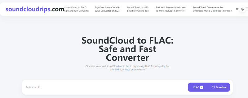 Soundcloudrips Free Online SoundCloud to FLAC Downloader