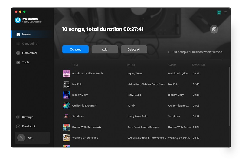 macsome spotify downloader