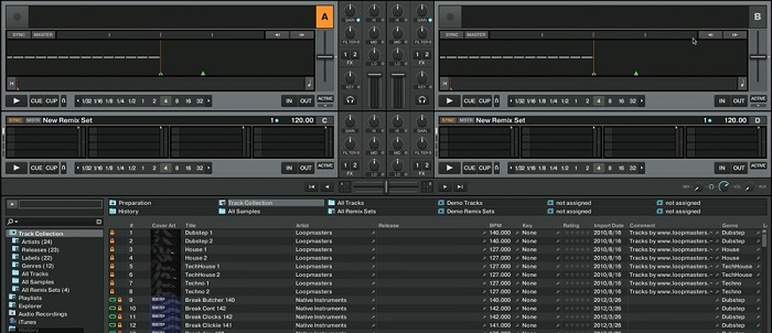 Add music to Traktor DJ