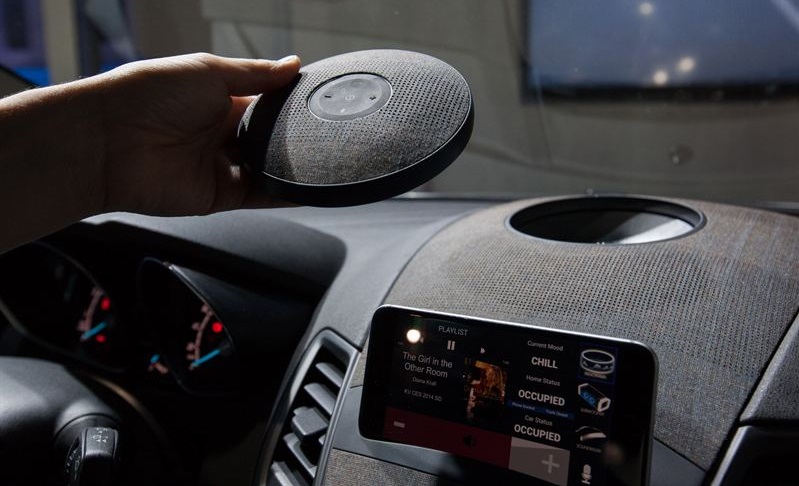 Spotify in your car via Bluetooth Speaker