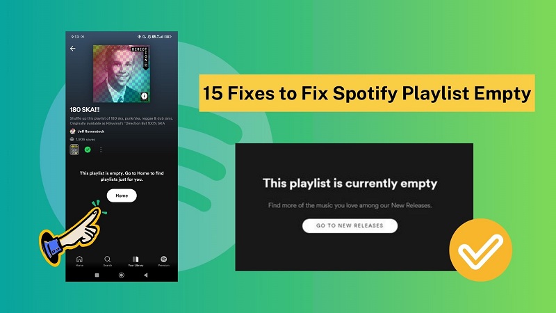 How to Fix Spotify Playlists Empty