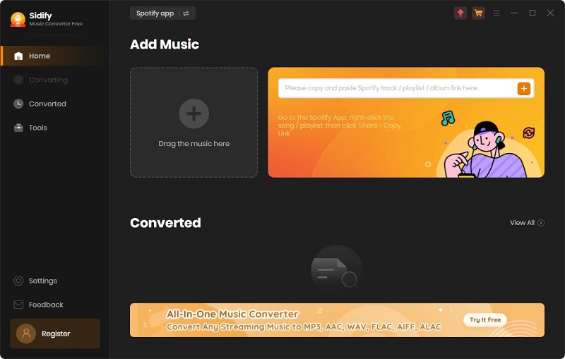 Sidify Spotify to MP3 Freeware