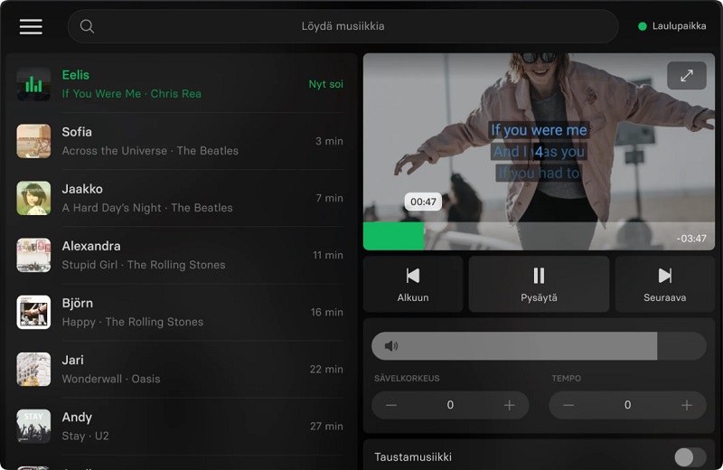 Spotify Karaoke alternatives - Singa