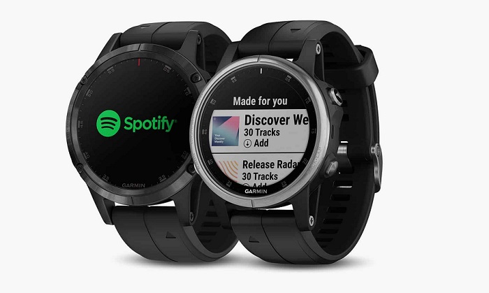 Garmin vivomove style online spotify