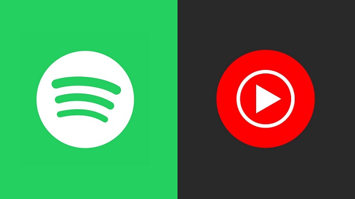 Move Spotify music to youtube music
