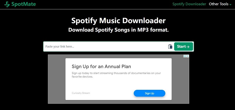 SpotMate online Spotify Downloader