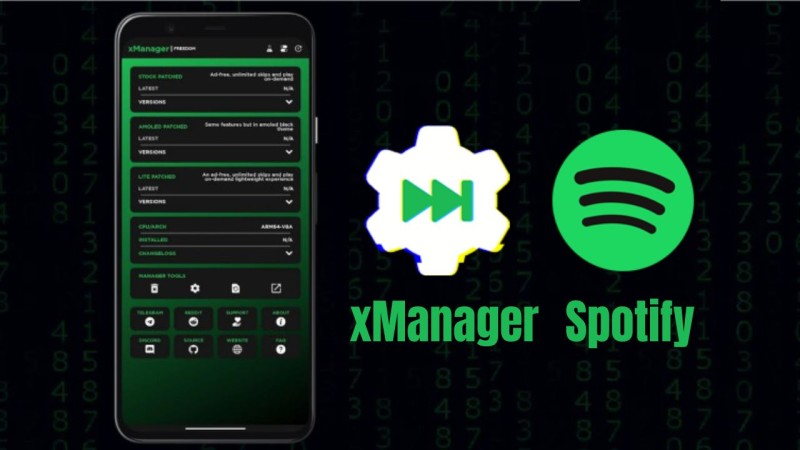 Free xManager Spotify Premium APK