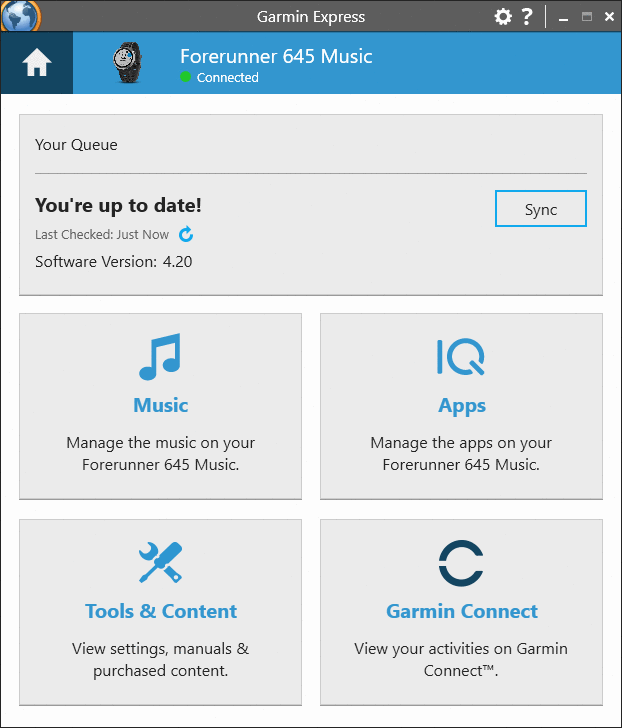 Spotify connect iq online app