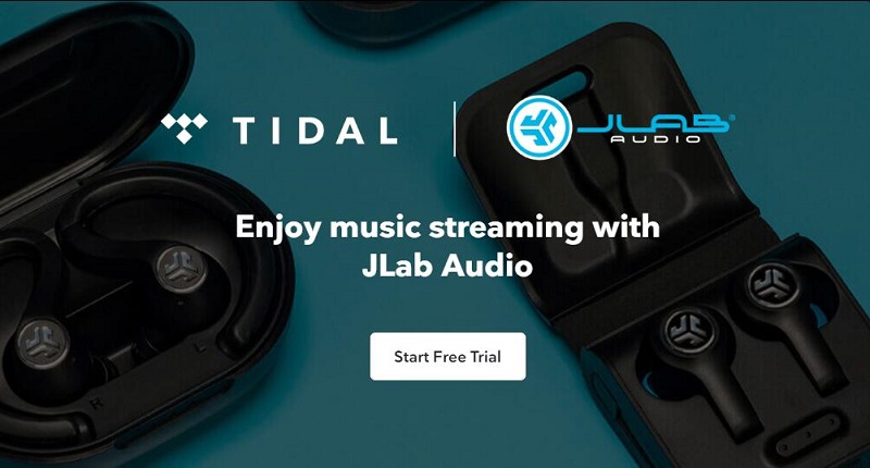 Get 3-month Tidal free trial after purchasing JLab AUdio headphones