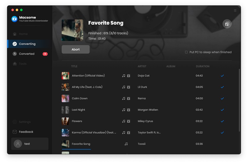 convert youtube music